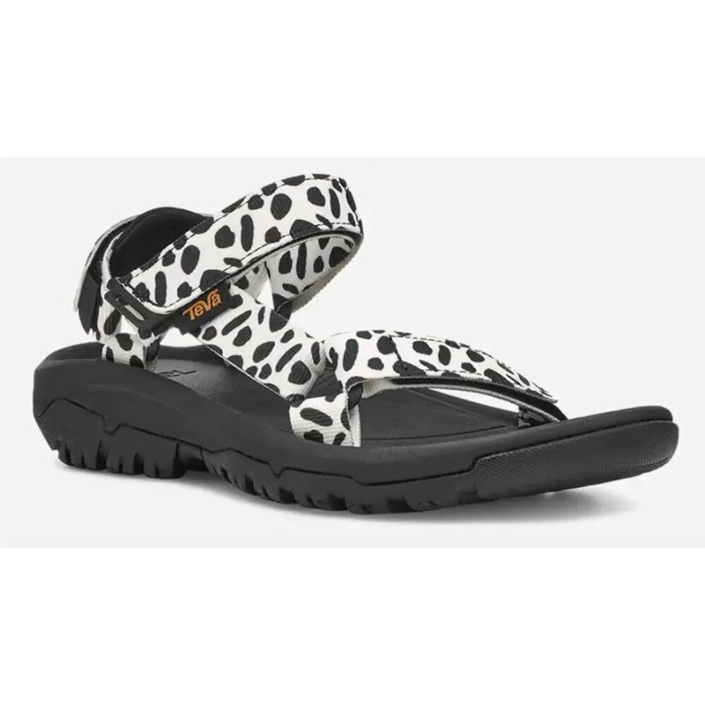 Teva Hurricane xlt 2 Dalmatian print strappy sandals size 9